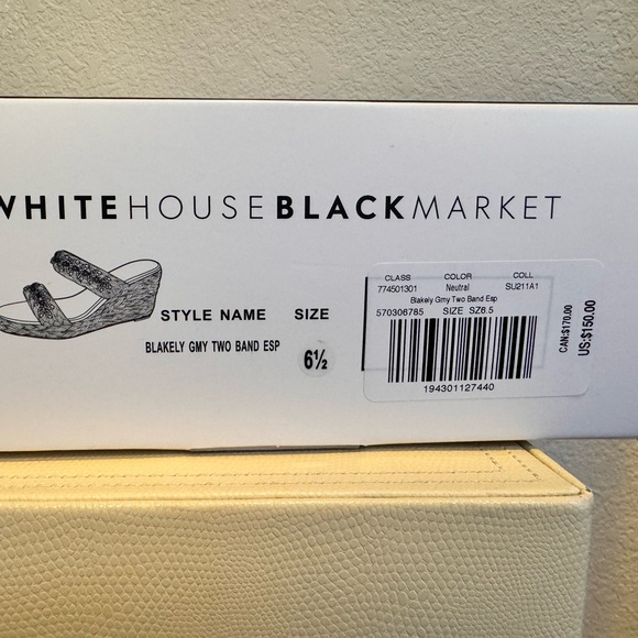 White House Black Market, “Blakely” Wedge - Picture 8 of 9